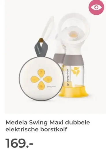 Aanbieding: Swing Maxi dubbele elektrische borstkolf