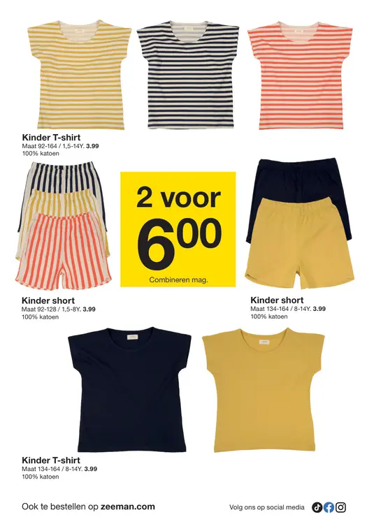 Promotie: Kinder T-shirt
