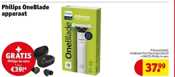 Aanbieding: Philips OneBlade apparaat