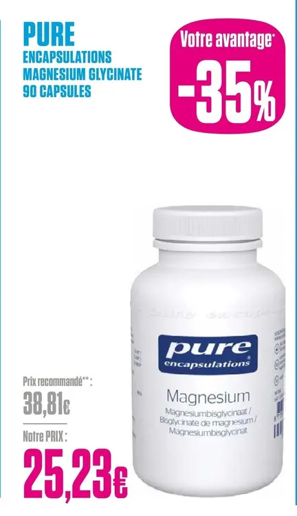 Offre: Magnesium glycinate