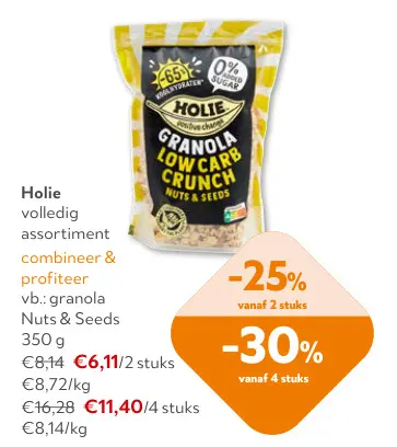 Promotie: Granola Nuts & Seeds