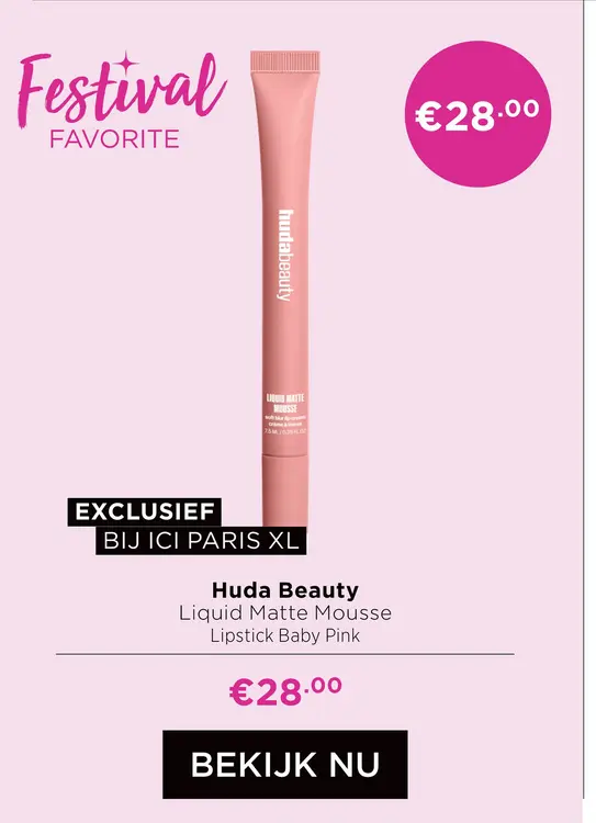 Aanbieding: Liquid Matte Mousse Lipstick Baby Pink