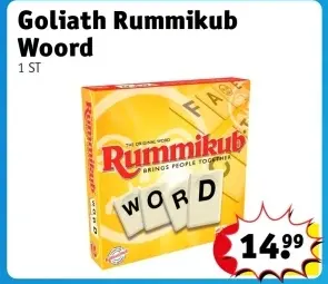 Aanbieding: Goliath Rummikub Woord