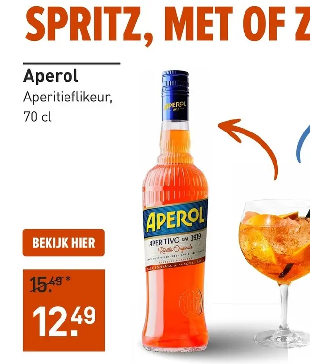 Aanbieding: Aperol