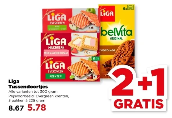 Aanbieding: Liga Tussendoortjes