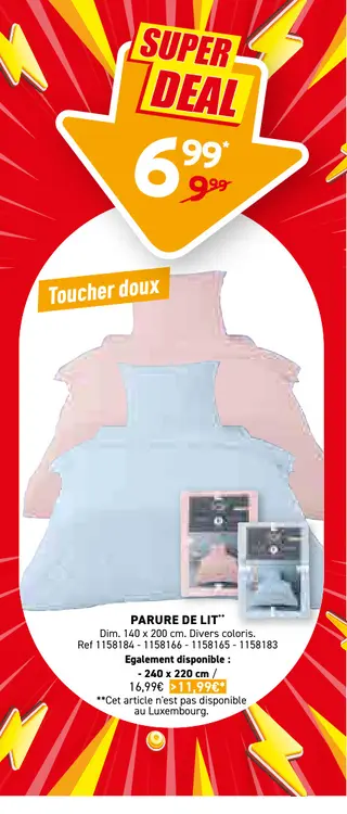 Offre: Parure de lit