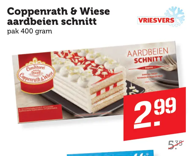 Aanbieding: Coppenrath & Wiese aardbeien schnitt