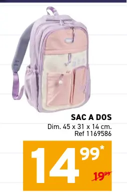 Offre: Sac a dos
