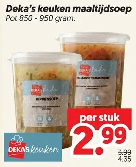 Aanbieding: Deka's keuken maaltijdsoep
