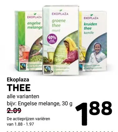 Aanbieding: Thee
