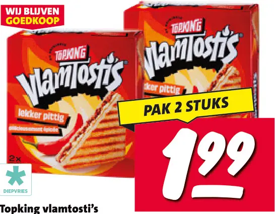 Aanbieding: Vlamtosti's