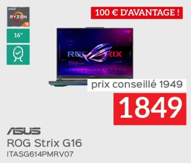 Offre: ROG Strix G16