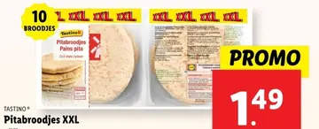Aanbieding: Pitabroodjes XXL