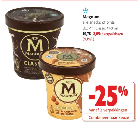 Promotie: Magnum