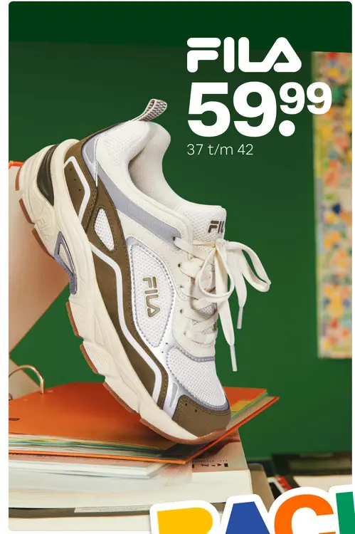 Promotie: Chunky sneaker beige