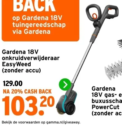 Aanbieding: Onkruidverwijderaar EasyWeed (zonder accu)