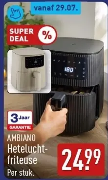 Aanbieding: Heteluchtfriteuse