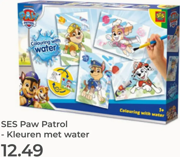 Aanbieding: Kleuren met water
