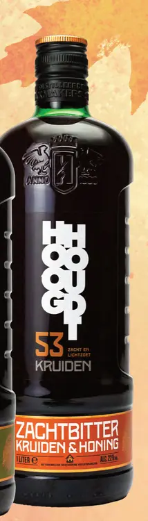 Aanbieding: Hooghoudt 53 Kruiden Zachtbitter Kruiden & Honing