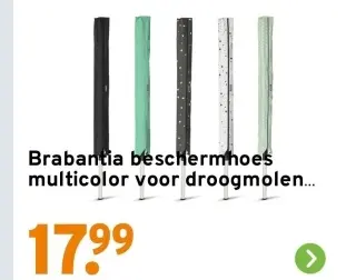 Aanbieding: beschermhoes multicolor voor droogmolen