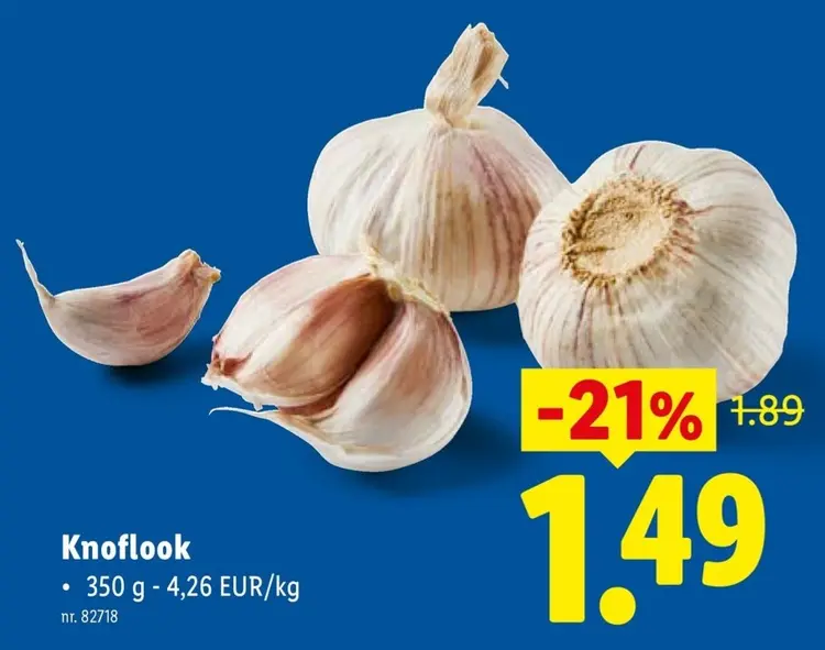 Promotie: Knoflook