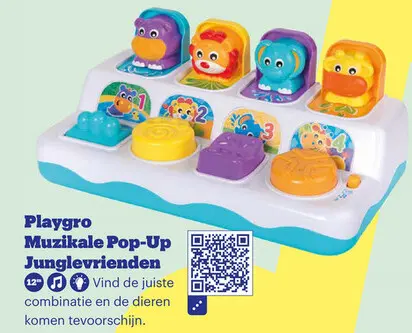 Aanbieding: Muzikale Pop-Up Junglevrienden