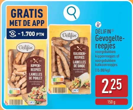 Promotie: DÉLIFIN® Gevogeltereepjes