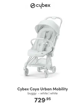 Aanbieding: Cybex COYA Buggy Urban Mobility White | White
