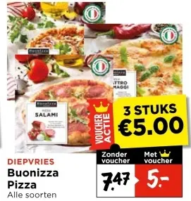Aanbieding: Buonizza Pizza