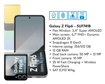 Aanbieding: Galaxy Z Flip6 – SUF741B