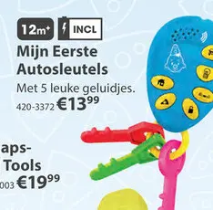 Aanbieding: Mijn Eerste Autosleutels