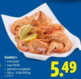 Promotie: Gamba's