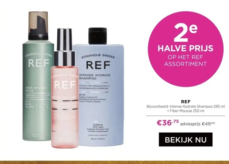 Aanbieding: Intense Hydrate Shampoo + Fiber Mousse