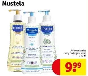 Promotie: baby bodyhydrapomp