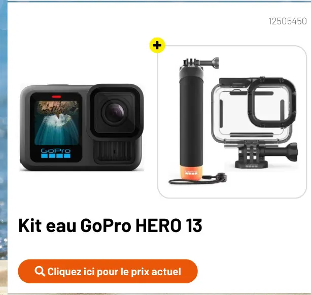 Offre: Kit eau GoPro HERO 13