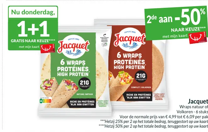 Promotie: Wraps