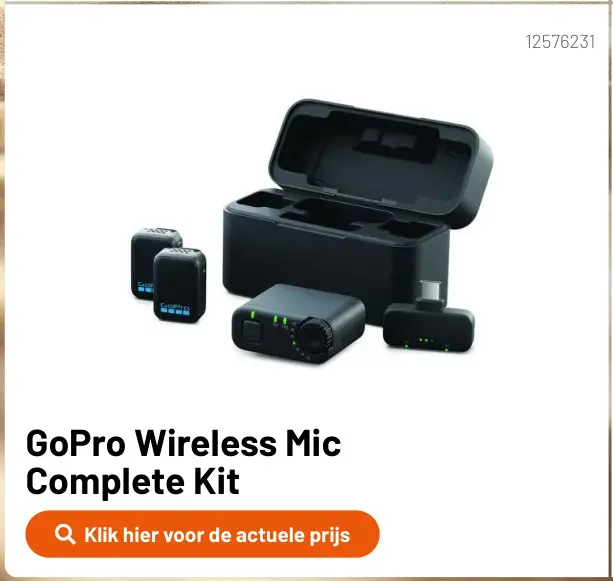 Promotie: Wireless Mic Complete Kit