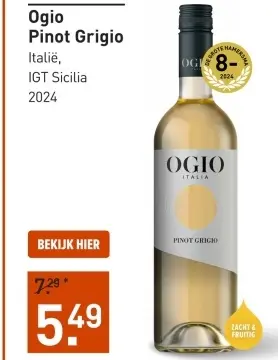Aanbieding: Ogio Pinot Grigio