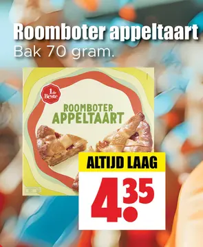 Aanbieding: Roomboter appeltaart
