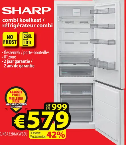 Offre: combi koelkast / réfrigérateur combi