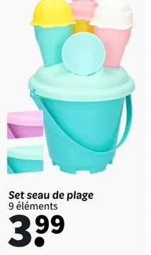 Offre: Set seau de plage