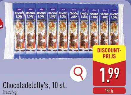 Promotie: Chocoladelolly's