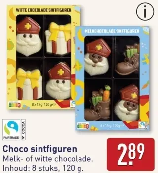Aanbieding: Choco sintfiguren
