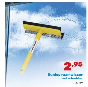 Aanbieding: Dunlop raamwisser