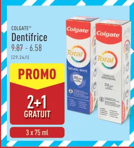 Offre: Dentifrice