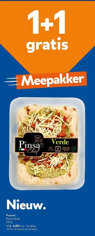 Promotie: Pinsami Pinsa Verde
