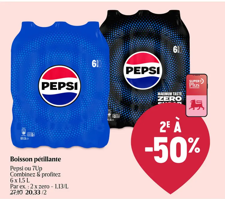 Offre: Boisson pétillante