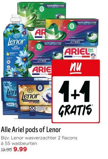 Aanbieding: Alle Ariel pods of Lenor