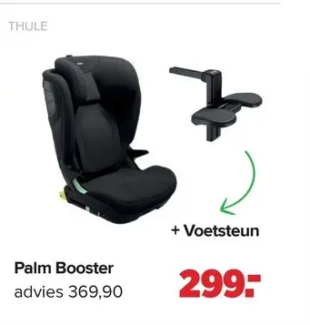 Aanbieding: Palm Booster + Voetsteun