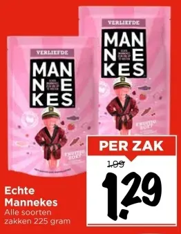 Aanbieding: Echte Mannekes